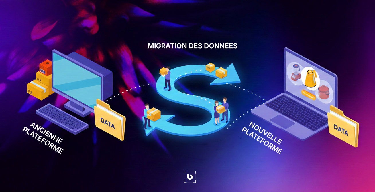 Migration des données - site ecommerce